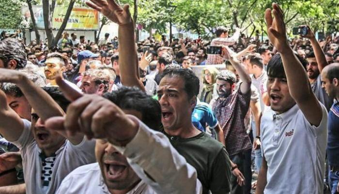 جانب من المظاهرات التي شهدتها إيران في نوفمبر الماضي