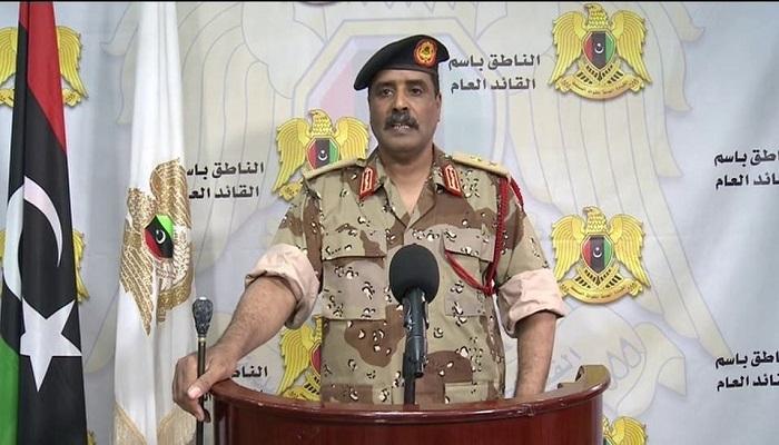 المتحدث باسم الجيش الليبي، اللواء أحمد المسماري