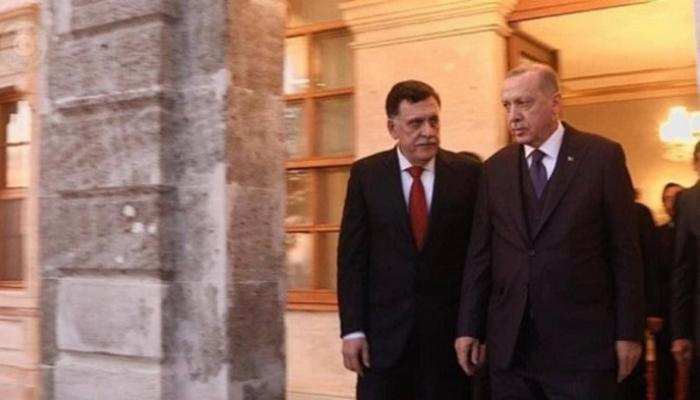 السراج ذيل أردوغان في ليبيا والمنطقة