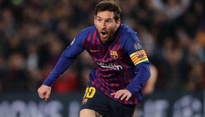ليونيل ميسي قائد برشلونة