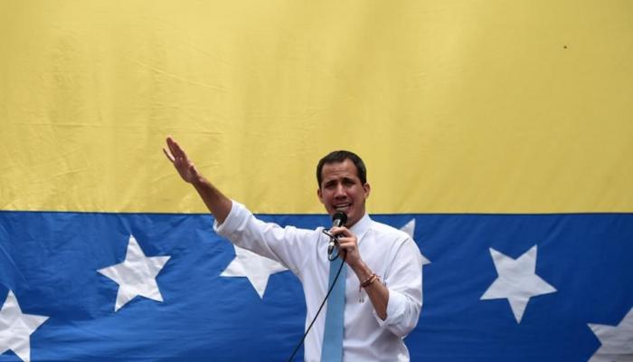 le chef de l’opposition, Juan Guaido