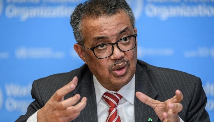 مدير منظمة الصحة العالمية تيدروس أدهنوم جيبريسوس