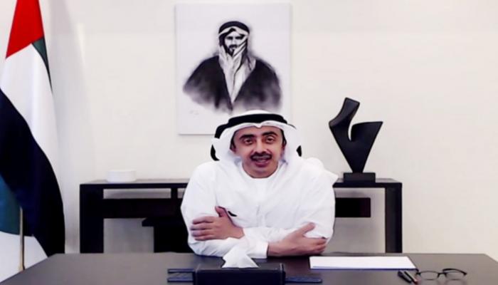 الشيخ عبدالله بن زايد آل نهيان وزير الخارجية والتعاون الدولي الإماراتي - وام