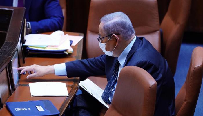 نتنياهو بالكنيست-أرشيفية