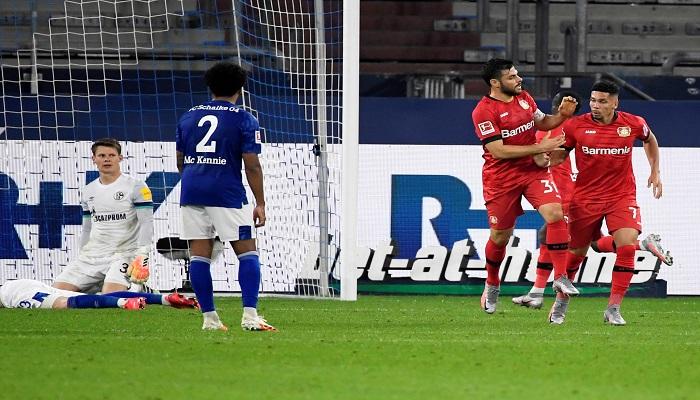 ليفركوزن ضد شالكه