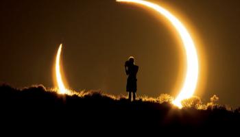 الكسوف يشاهد حلقيا في عدد من مناطق العالم العربي