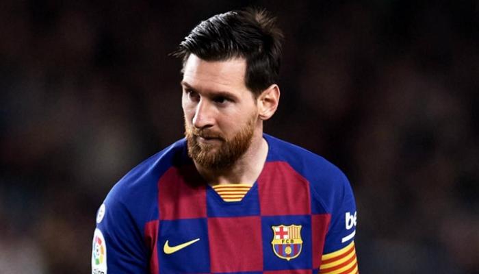 الأرجنتيني ليونيل ميسي لاعب برشلونة الإسباني
