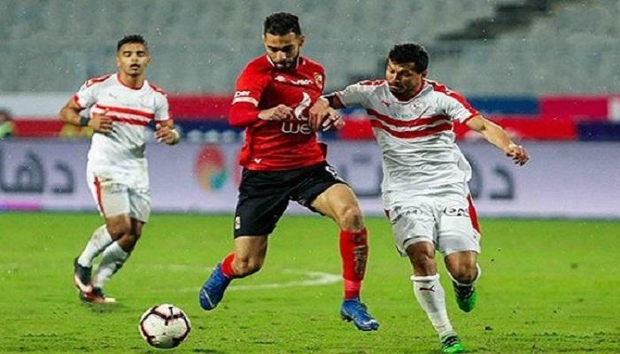 مباراة سابقة للأهلي والزمالك المصريين