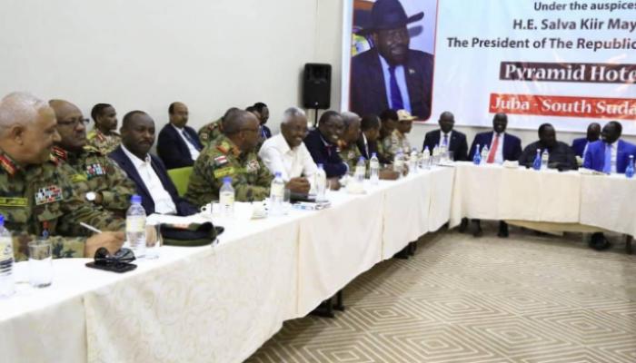جانب من المفاوضات بين حكومة السودان والحركات المسلحة بجوبا- أرشيفية