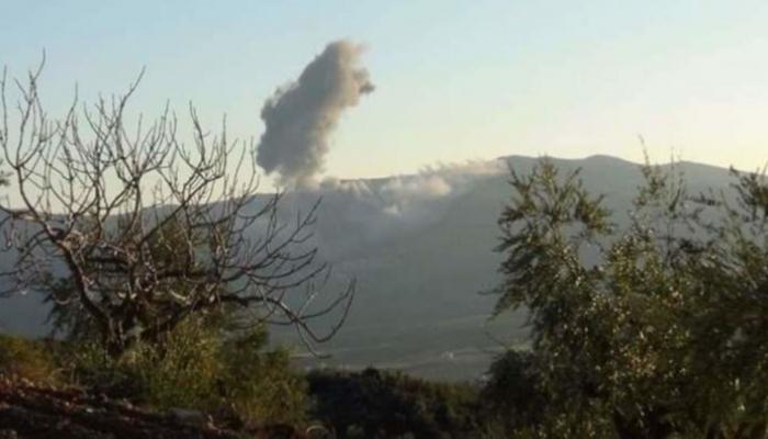 صورة متداولة لآثار القصف الإيراني التركي بشمال العراق