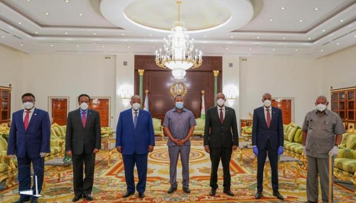 جانب من القمة التشاورية بجيبوتي