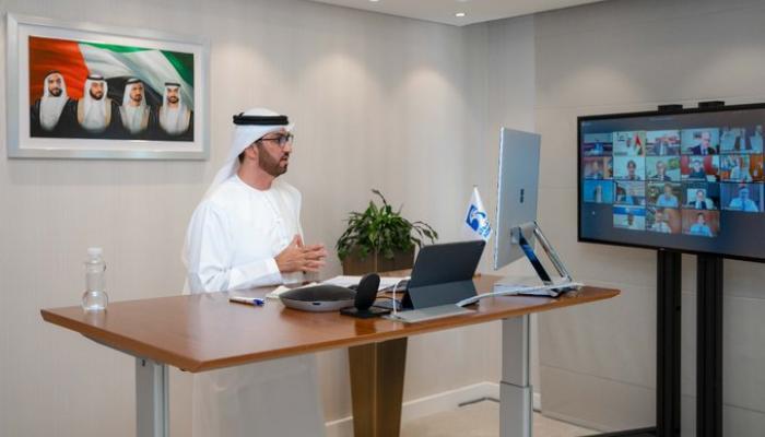 الدكتور سلطان الجابر وزير دولة الرئيس التنفيذي لشركة أدنوك