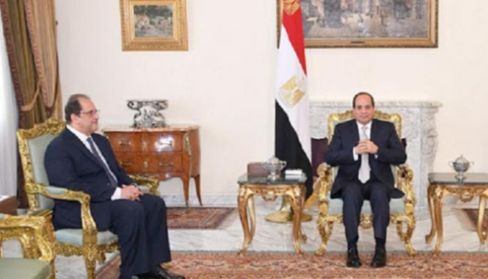 الرئيس السيسي واللواء عباس كامل