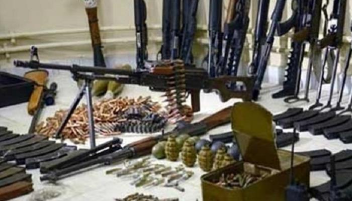 اسلحة مهربة إلى إثيوبيا تم ضبطها قبل دخول البلاد