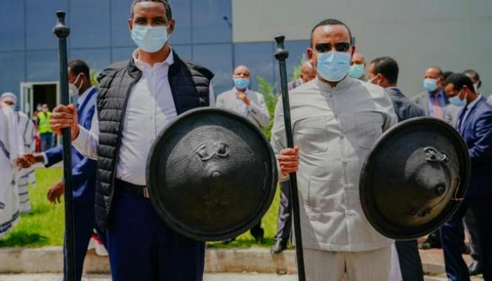 رئيس الوزراء الإثيوبي ونائب رئيس المجلس السيادي السوداني