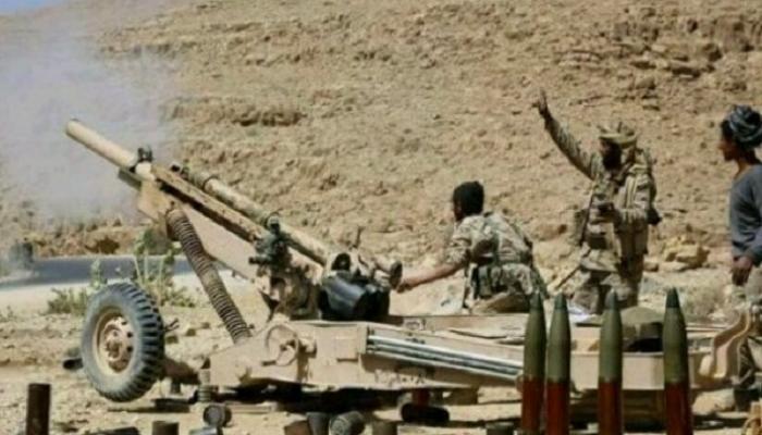 عناصر من الجيش اليمني خلال معركة سابقة مع مليشيات الحوثي