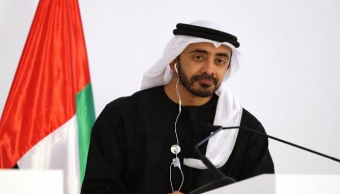 الشيخ عبدالله بن زايد آل نهيان وزير الخارجية والتعاون الدولي الإماراتي- أرشيفية