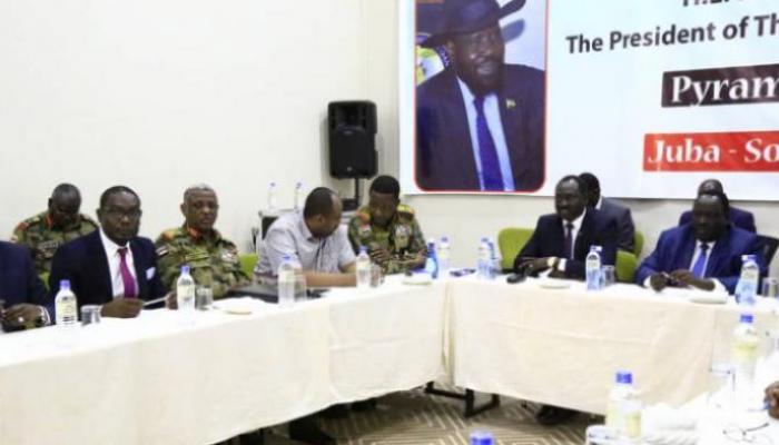 جانب من المفاوضات بين حكومة السودان والحركة الشعبية بجوبا - أرشيفية
