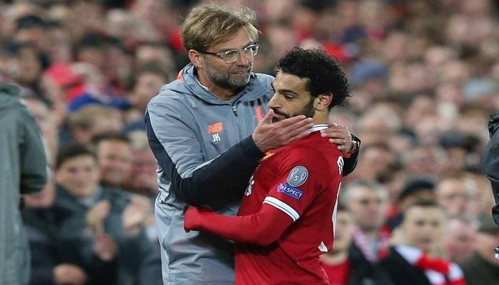 محمد صلاح ويورجن كلوب