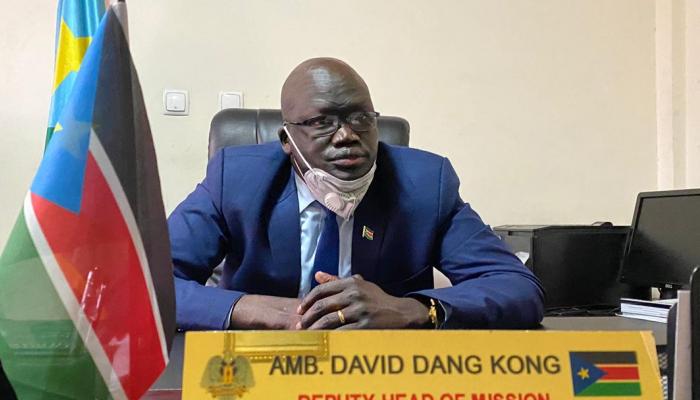 ديفيد دانغ نائب سفير جنوب السودان بإثيوبيا