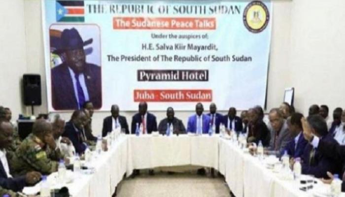 جانب من مفاوضات فرقاء السودان - أرشيفية