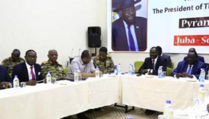جانب من المفاوضات بين حكومة السودان والحركة الشعبية بجوبا - أرشيفية