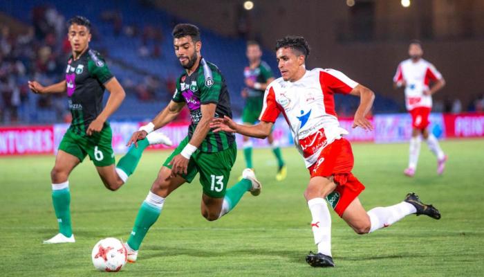 مباراة سابقة من الدوري المغربي
