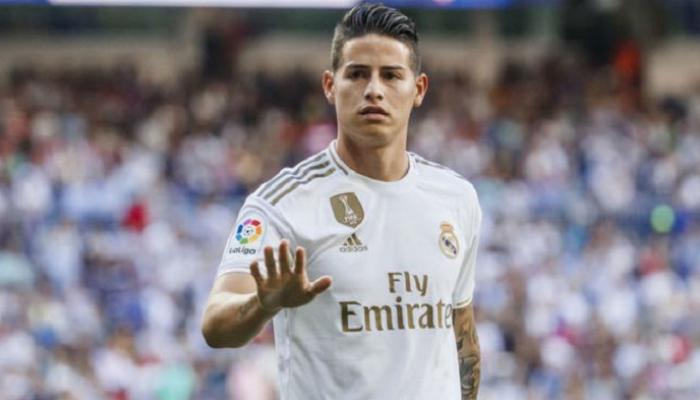 جيمس رودريجيز جناح ريال مدريد