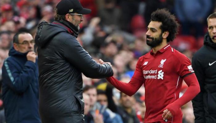 محمد صلاح لاعب ليفربول