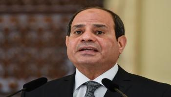الرئيس المصري عبدالفتاح السيسي - أ.ف.ب