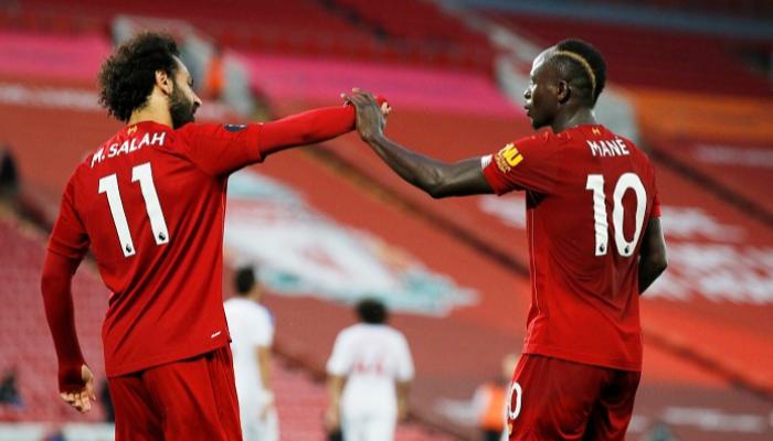 محمد صلاح وساديو ماني ثنائي ليفربول
