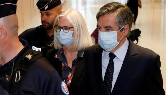 François Fillon et son épouse, Penelope, au tribunal de Paris- AFP
