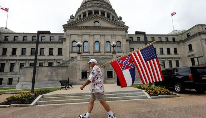 Le Mississippi va changer son drapeau, le dernier à arborer un symbole confédéré- AFP.