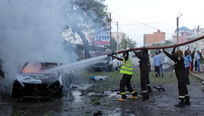 انفجار سيارة ملغومة وسط مقديشو - أرشيفية