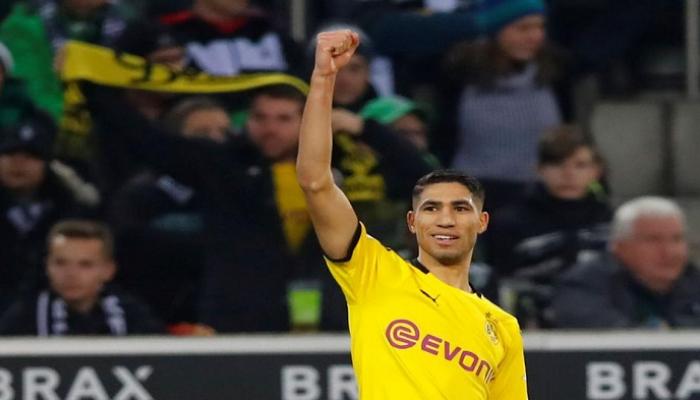أشرف حكيمي نجم بروسيا دورتموند السابق