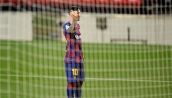 ليونيل ميسي قائد برشلونة
