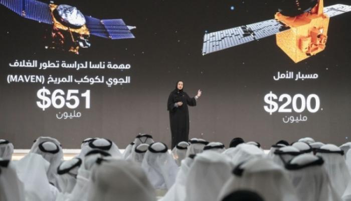 سارة بنت يوسف الأميري وزيرة الدولة للعلوم المتقدمة تتحدث عن مهمة مسبار الأمل