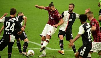 مباراة ميلان ويوفنتوس في الدوري الإيطالي