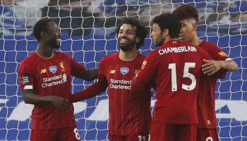 محمد صلاح لاعب ليفربول الإنجليزي