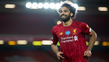 محمد صلاح لاعب ليفربول الإنجليزي