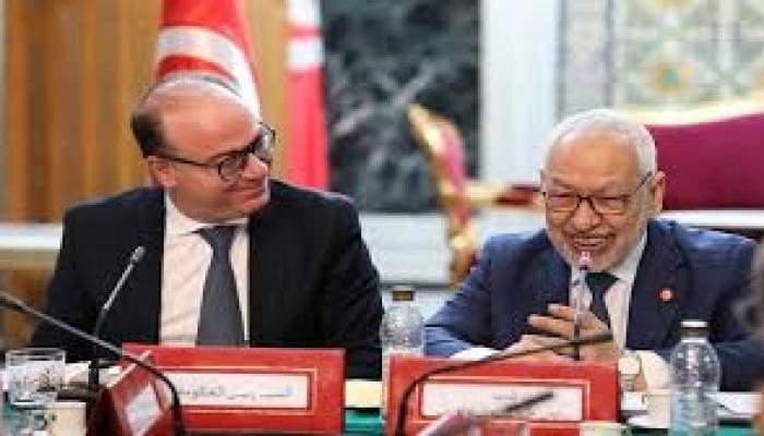 لقاء سابق بين الغنوشي والفخفاخ