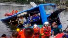 Chine: Un chauffeur de bus fonce volontairement dans un lac et fait 21 morts