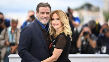  Kelly Preston et John Travolta- photo d'archives.