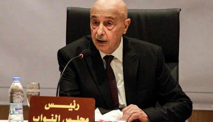 رئيس البرلمان الليبي عقيلة صالح