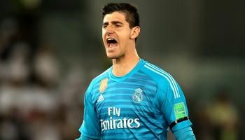تيبو كورتوا حارس مرمى ريال مدريد