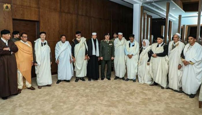 شيوخ قبائل في ليبيا- أرشيفية