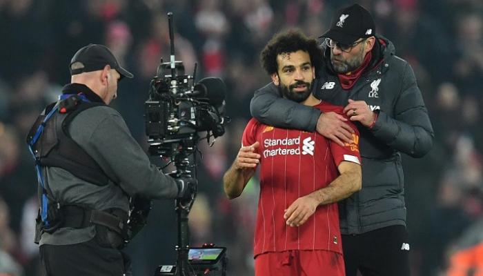 محمد صلاح ويورجن كلوب