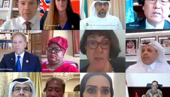 القمة البحرية الافتراضية حول تغييرات الطاقم البحري
