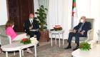 الرئيس الجزائري يدعو للتعجيل بالحل السياسي في ليبيا