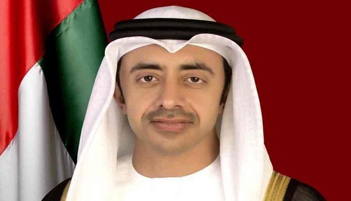 الشيخ عبدالله بن زايد آل نهيان وزير الخارجية والتعاون الدولي الإماراتي